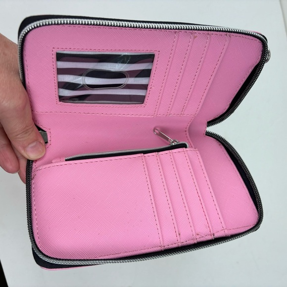 Marc Tetro pink Yorkie Dog wristlet bag - Picture 8 of 12